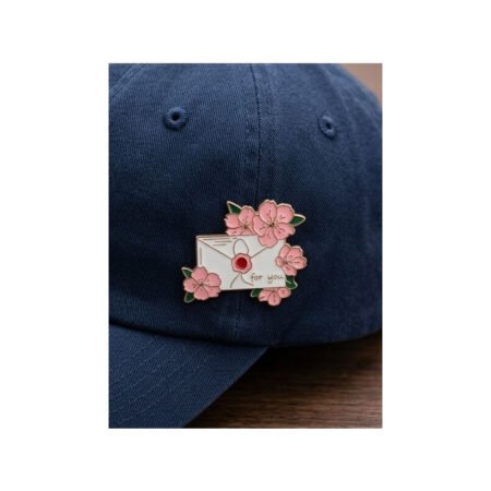 Enamel Brooch Pin Letter For you