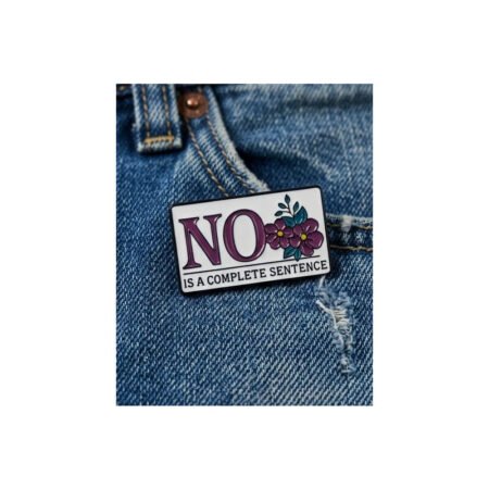 Enamel Brooch Pin No is a complete sentence