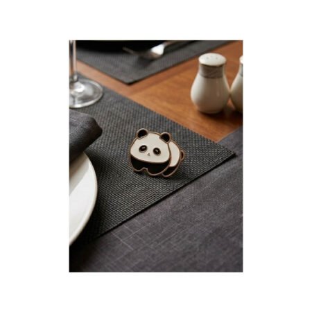 Enamel Brooch Pin Panda 2