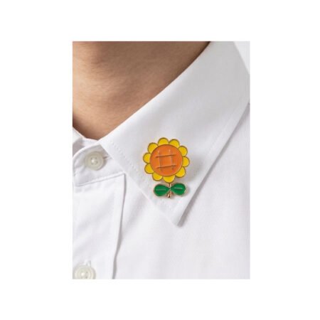 Enamel Brooch Pin Sunflower