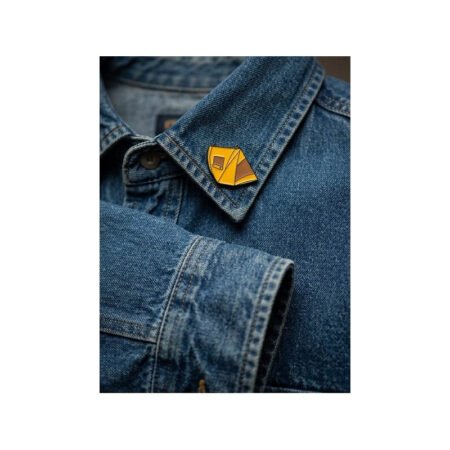 Enamel Brooch Pin Tent