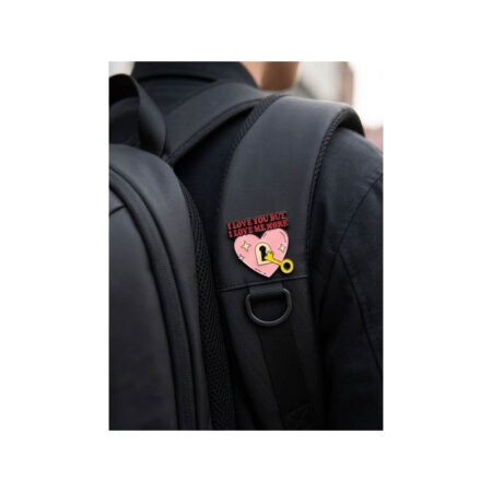 Enamel Brooch Pin i love you but me more