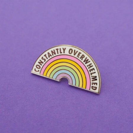 Enamel Brooch Pin Constantly Overwhelmed