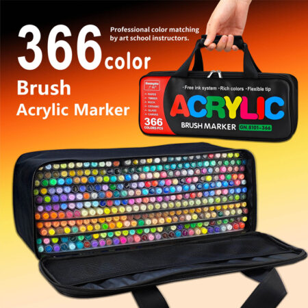 GuangNa 366 Acrylic Paint Markers Set