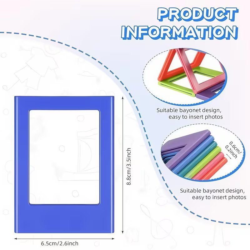 Double Sided Mini Magnetic Photo Frame
