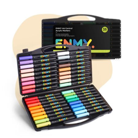 Enmy Acrylic Paint Marker 36 Colour Set