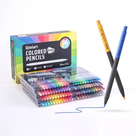 Languo-Qimiart-Retractable-Colored-Pencils-with-Sharpener-96-Colors-Set-CP580A