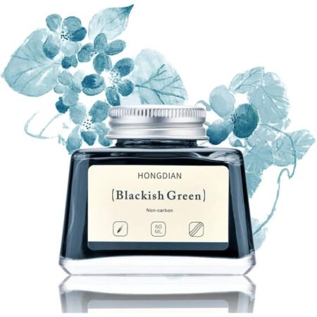 Hongdian Ink Bottle Non Carbon BLACKISH GREEN 60 ml
