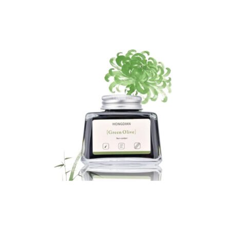Hongdian Ink Bottle Non Carbon GREEN OLIVE 60 ml