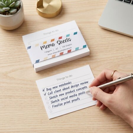 Jain Things to do Memo Sheets A7